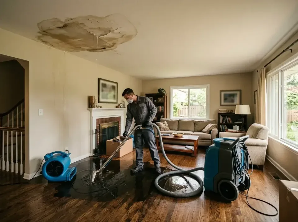 attic-pipe-burst-ceiling-drip-008 — frequently asked questions, Water Damage Restoration & Carpet Care in Lake Zurich, IL
